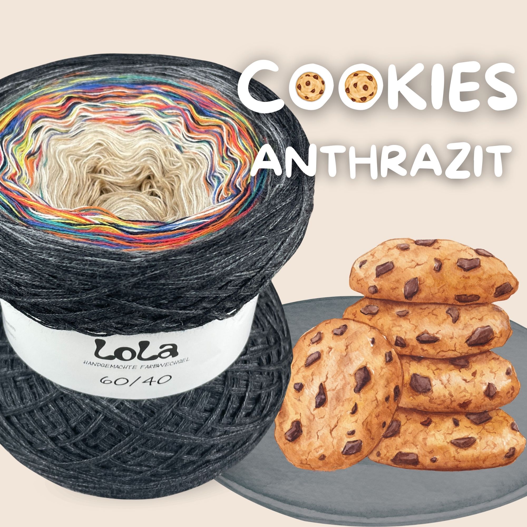 Cookies anthrazit