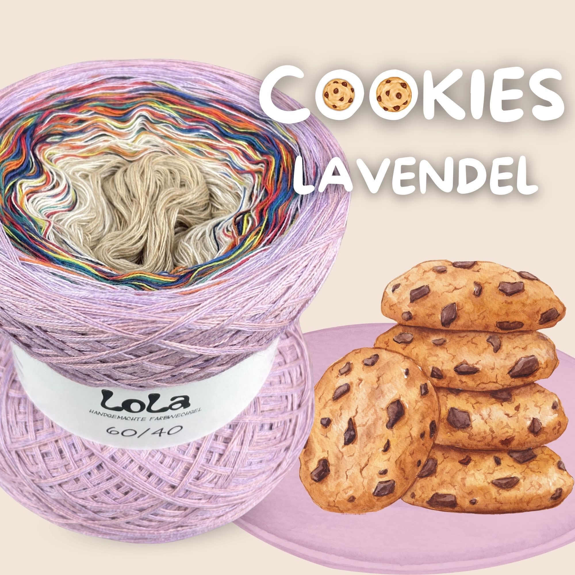 Cookies lavendel