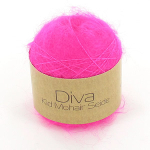 Diva uni neon-pink
