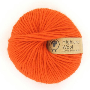 Highland Wool 124 orange