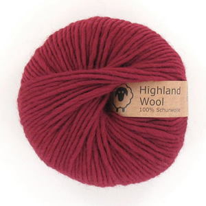 Highland Wool 132 burgund