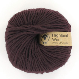 Highland Wool 148 bordeaux