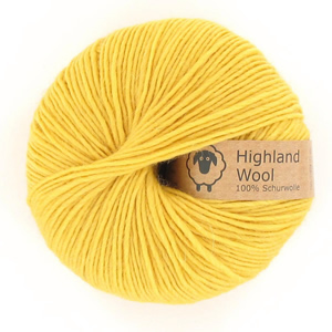 Highland Wool 220 gelb