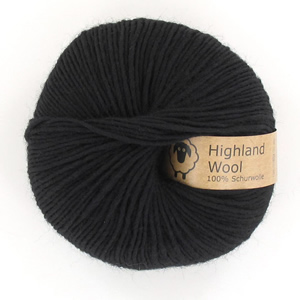 Highland Wool 299 schwarz