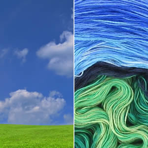 Horizont Sommerweide