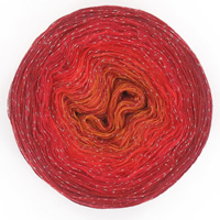 LoLa Abendrot Glitter Kirsche + Gold