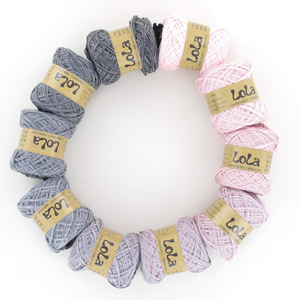 LoLa Charms Antique pink grey