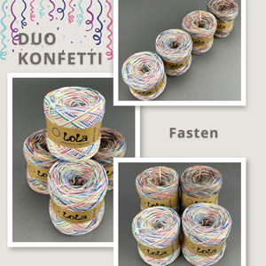 LoLa Charms Duo Konfetti Fasten