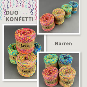 LoLa Charms Duo Konfetti Narren