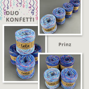 LoLa Charms Duo Konfetti Prinz