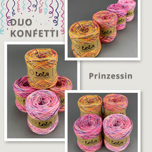 LoLa Charms Duo Konfetti Prinzessin