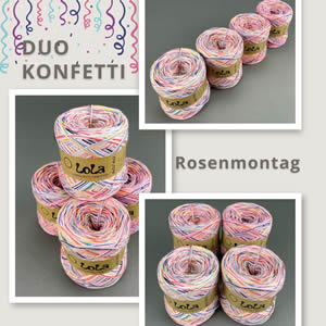 LoLa Charms Duo Konfetti Rosenmontag