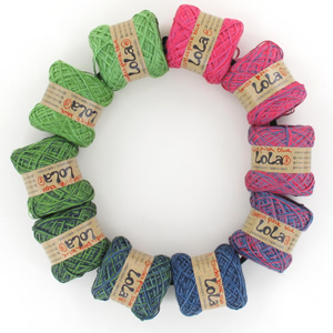 LoLa Charms Garden pink blue