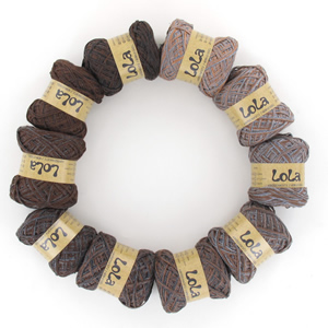 LoLa Charms grey loves brown