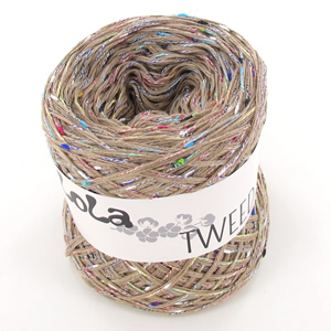 LoLa Tweed uni 32 lehm