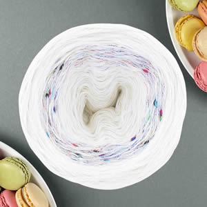 Macarons 251 Schneemann