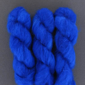 Mohair Wool blau