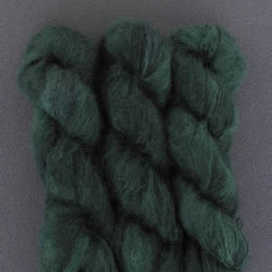 Mohair Wool dunkelgrün