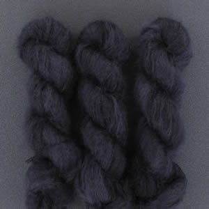 Mohair Wool schwarz
