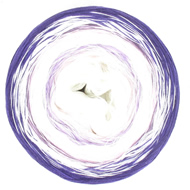 ombre weiss lavendel