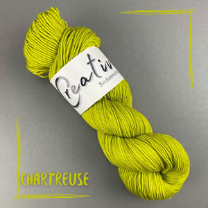 Sockenwolle uni chartreuse