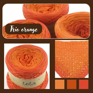Trio orange